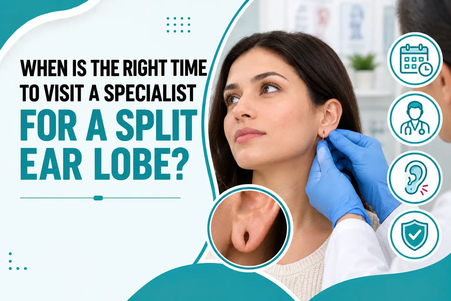 When Is the Right Time to Visit a Specialist for a Split Ear Lobe?